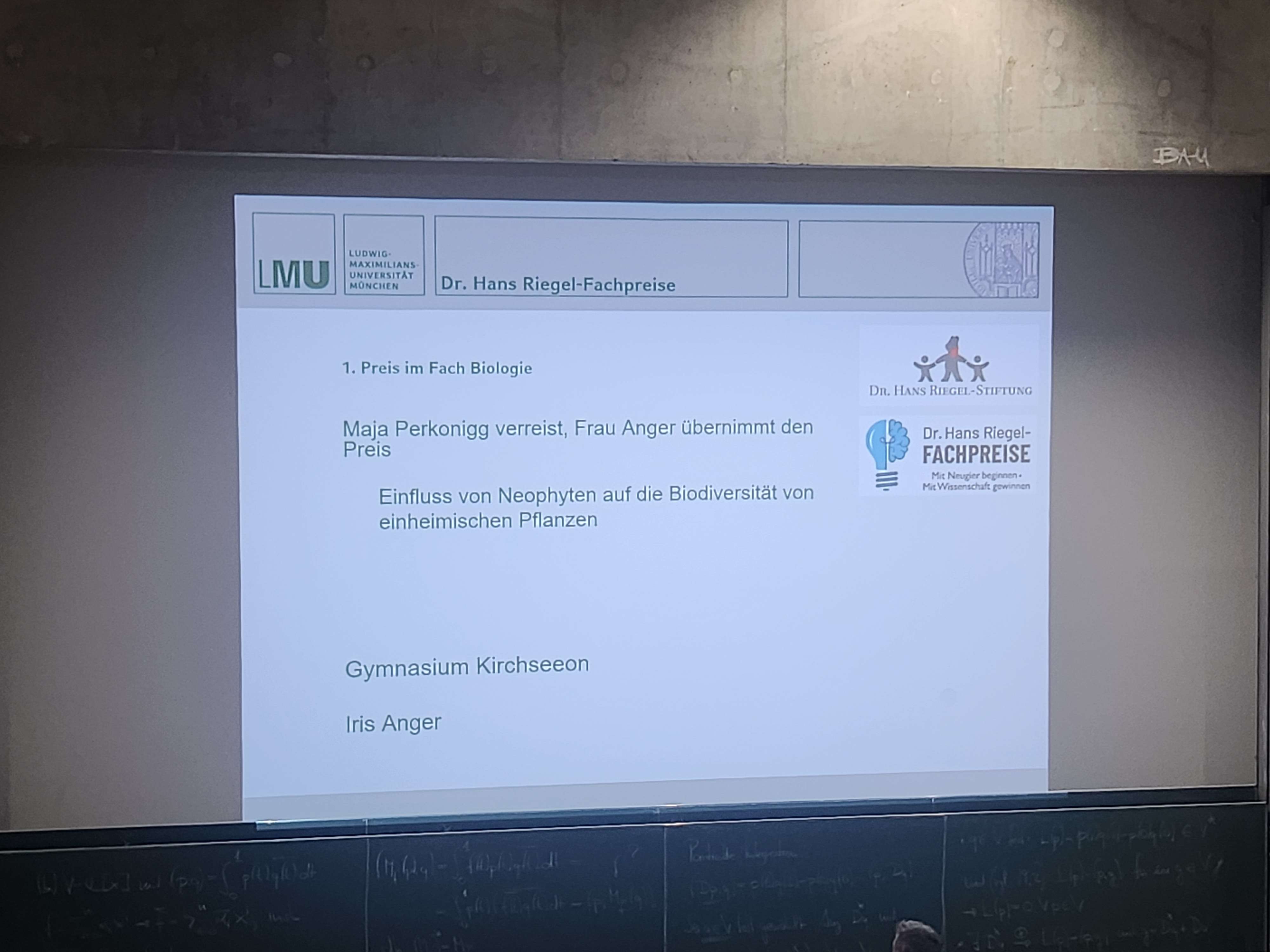 Großer Erfolg beim Dr. Hans-Riegel-Fachpreis Großer Erfolg beim Dr. Hans-Riegel-Fachpreis