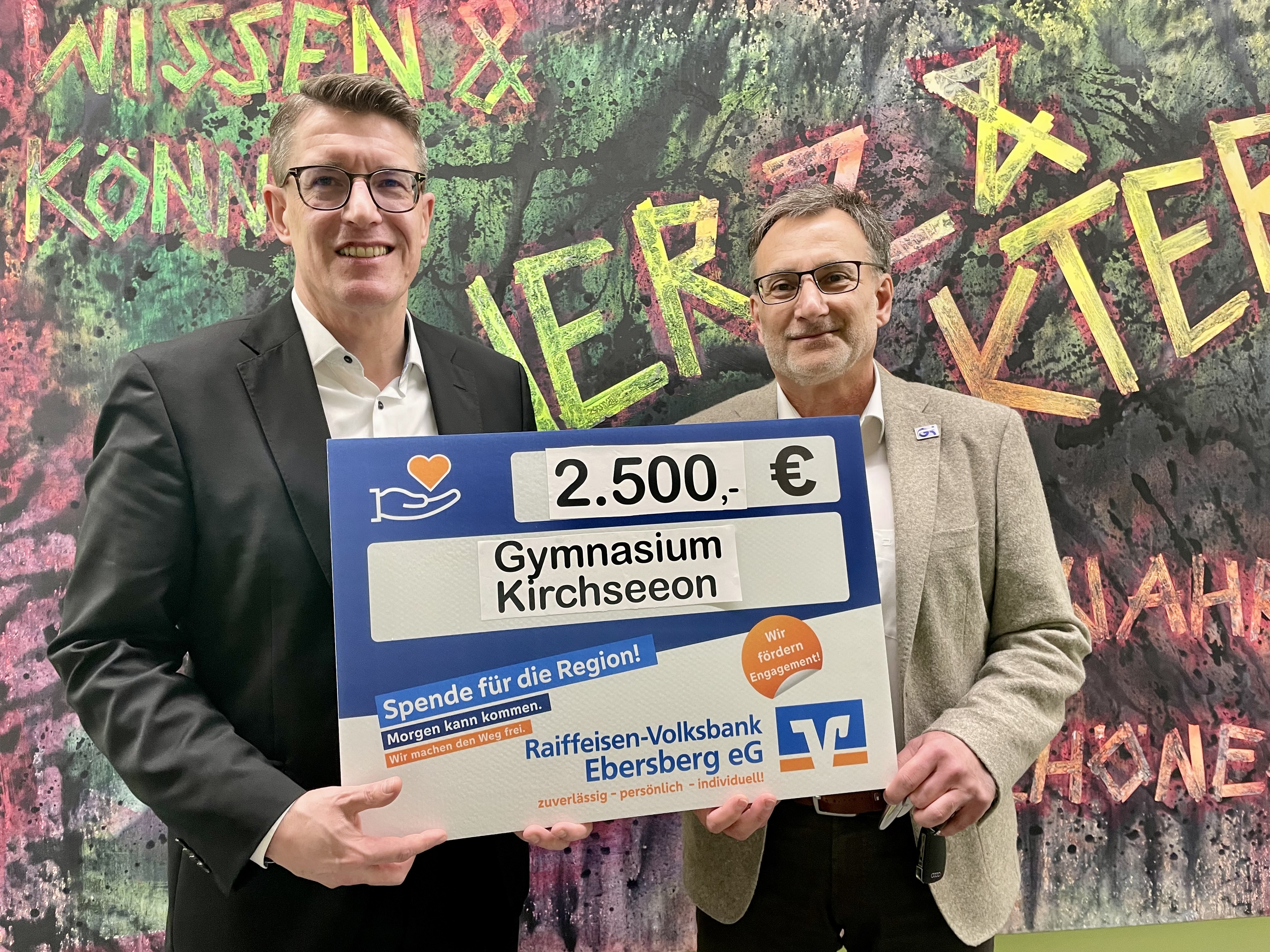 Spende für die Bildungsarbeit