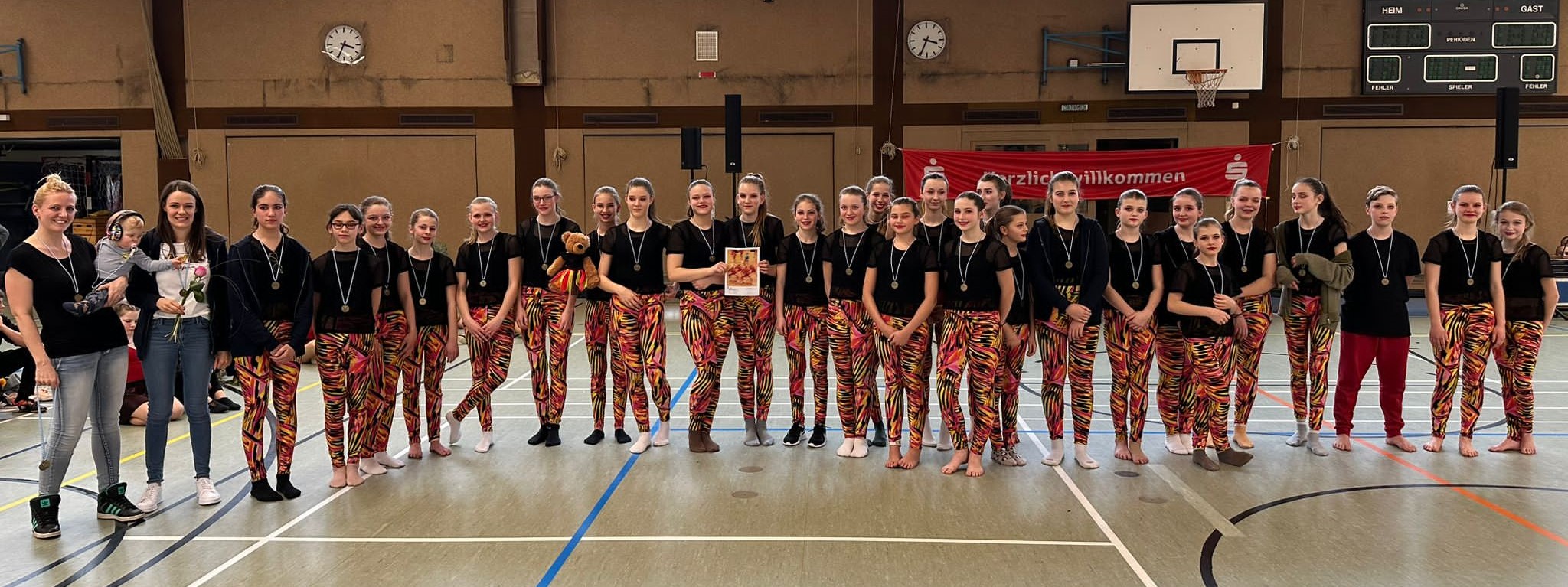 Medaillenregen für die Tänzerinnen des Gymnasiums Kirchseeon!